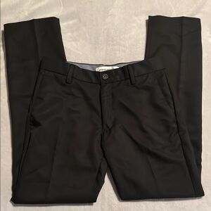 Men's Black Slim Fit Dress Pant- 28W x 30L